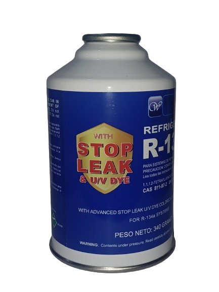 *F1* R-134a REFRIGERANTE with STOP LEAK (WHISPER PARTS) FRION