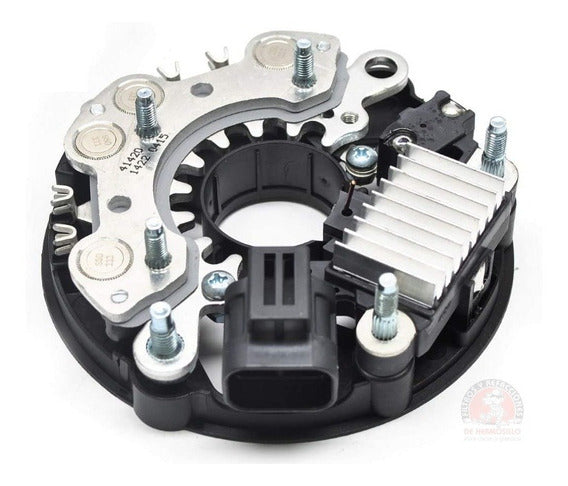 *F6-08* REGULADOR CON PLACA DE DIODO 12V ISUZU NPR/NQR 4.8L RV-9037-T (TRANSPO)