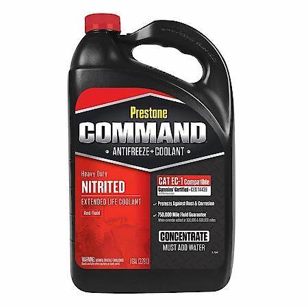 COOLANT 50/50 PRESTONE COMMAND - ROJO GALON SERVICIO PESADO