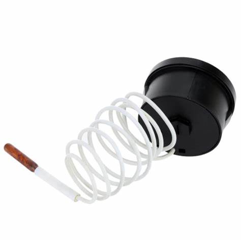 *E4* MEDIDOR TEMPERATURA MECANICO , TUBO CAPILLAR 160¨ CROMADO TAIWAN