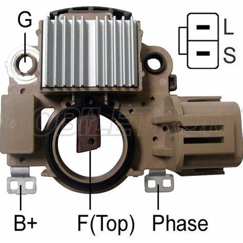 *S4-01* REGULADOR 12V NISSAN FRONTIER D22, SENTRA, 94-99 REG-7167-R REGITAR