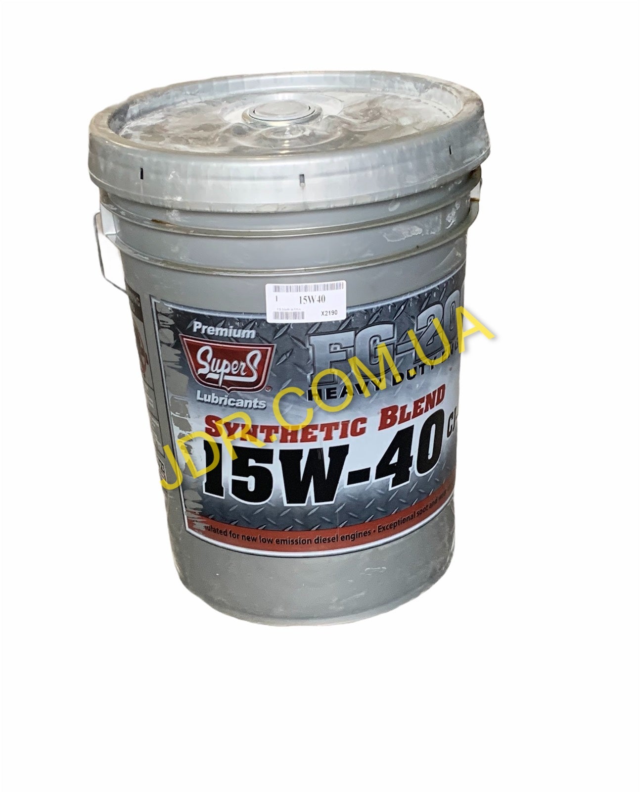 CUBETA DE ACEITE SUPER S 2000 15W40 CK-4