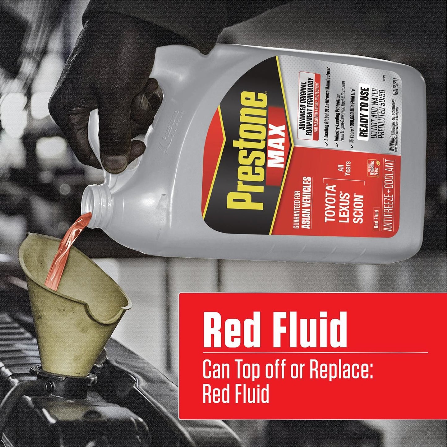 COOLANT PRESTONE® MAX ROJO 50/50 GALON