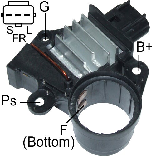 *S4-03* REGULADOR FORD, F606-Q/F606C 12V (HARFON)