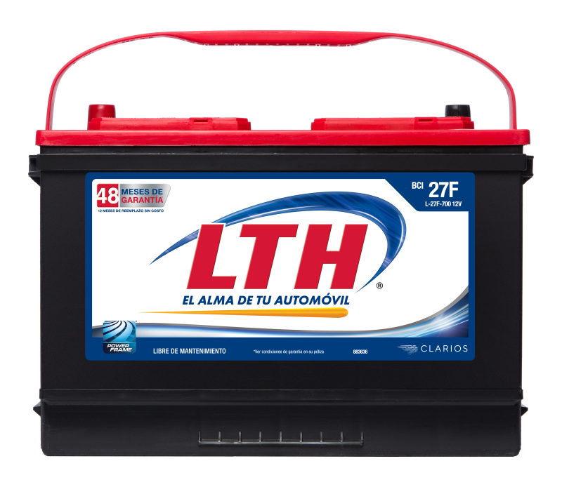 BATERIA LTH L-27F-700 12V PARA VEHICULOS LIGEROS Y COMERCIALES LCV (120A)