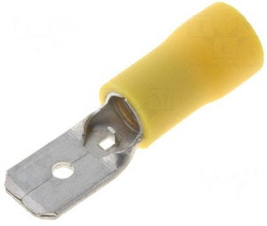 TERMINAL DE ENCHUFLE MACHO CON AISLAMIENTO DE VINILO 1315