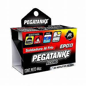 *E1*PEGATANKE ACERO (EPOXI) NEGRO SECA EN 30 MINUTOS AL SOL