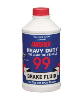 LÍQUIDO DE FRENO DOT3 ABRO (GRANDE) 946ML PARA EL CUIDADO DEL AUTOMÓVIL
