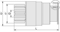 *C4-02* BENDIX JOHN DEERE Y CATERPILLAR 10D ZNP-18589
