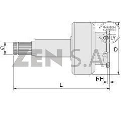 *F4* BÉNDIX MITSUBISHIZNP- (BN109Z) PLGR; UTILIZADO EN: (2000-94) FORD 7.3L (DIÉSEL); TRACTOR/CATERPILLAR...