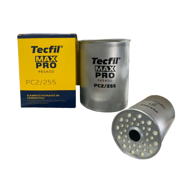 *01* PC2/255 (TECFIL MAX PRO) FILTRO DE COMBUSTIBLE DIESEL PARA SERVICIO PESADO