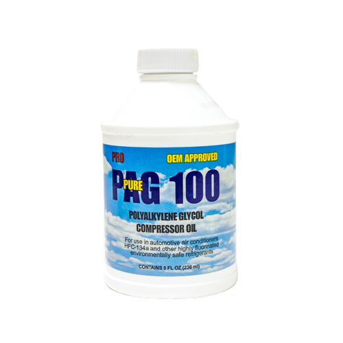 PAG 100 ACEITE PARA COMPRESOR DE GLICOL POLIALQUILÉNICO - 8OZ