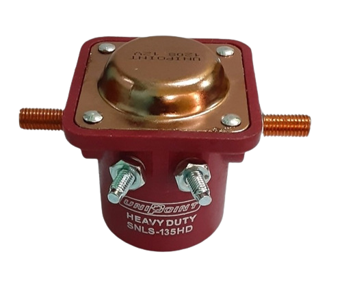 *C2-09* 66-200-P WAI SELENOIDE 12V AUXILIAR ROJO (CHICHARRA) FORD SOL-1115 UNIPOINT