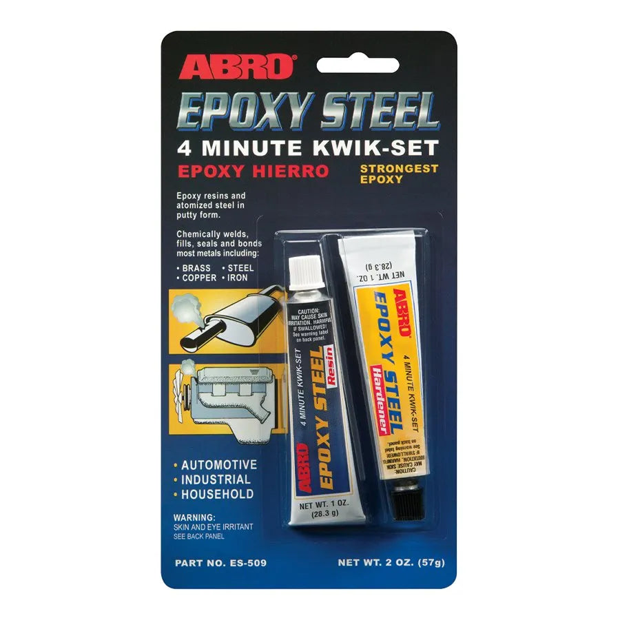 *E1* ABRO EPOXY STEEL - HIERRO EPOXICO 4 MINUTOS