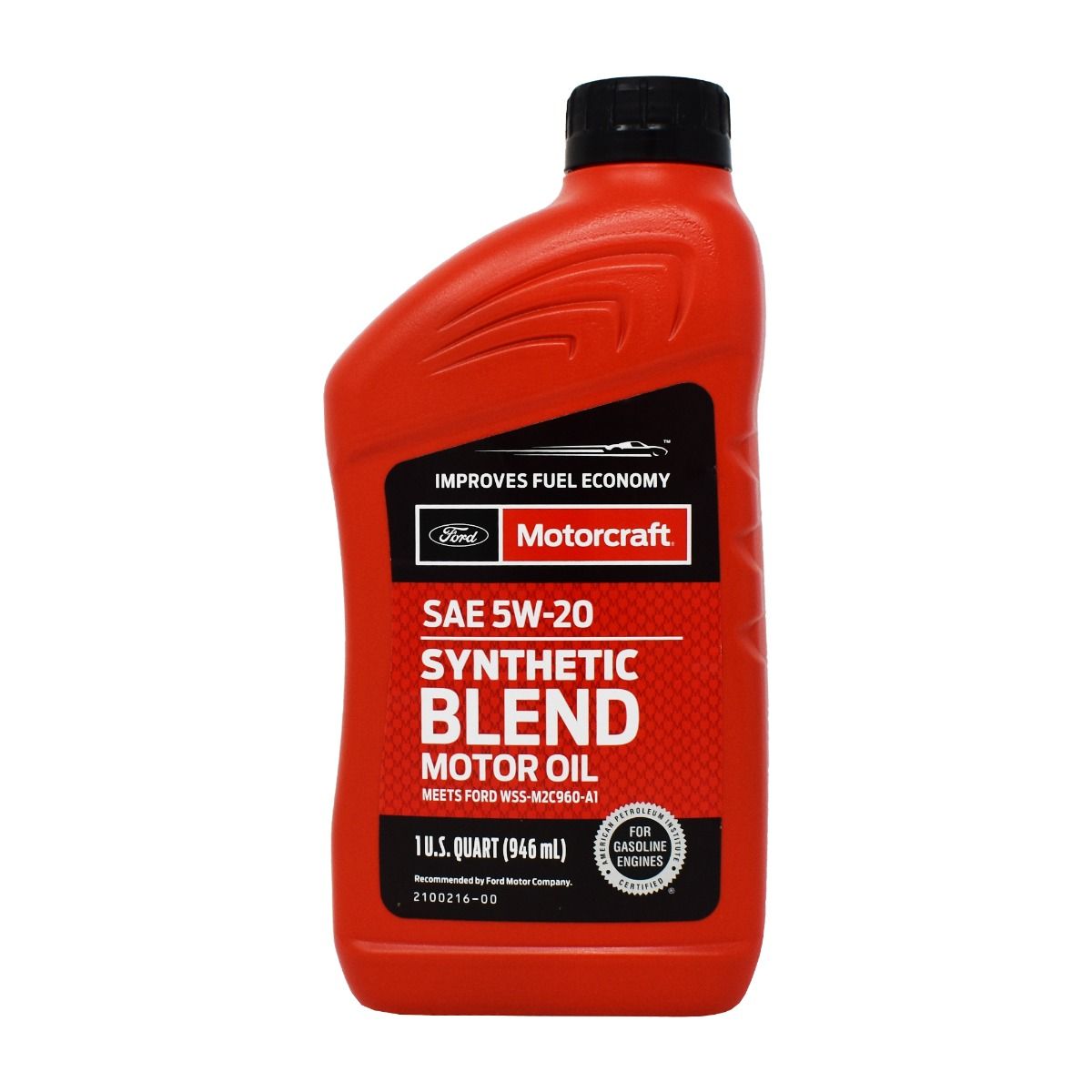 FORD® MOTORCRAFT® 5W-20 ACEITE DE MOTOR - MEZCLA SINTETICA - 1 QT