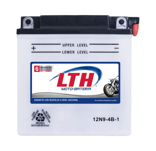 BATERIA MOTO LTH 12N9-4B-1 12V - 9Ah