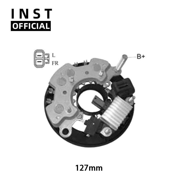 PUENTE RECTIFICADOR DE ALTERNADOR HI11317AZT LR180508 162040 162041 168001 RVH008 VRH200064 VRH200066 ALH1899DD