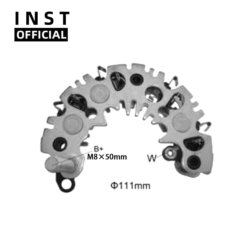 PUENTE RECTIFICADOR DE ALTERNADOR XR635 PRP117 PRP121 AEE0635AD 63624801 06362470101 0 063624801010 RI-21H 138376