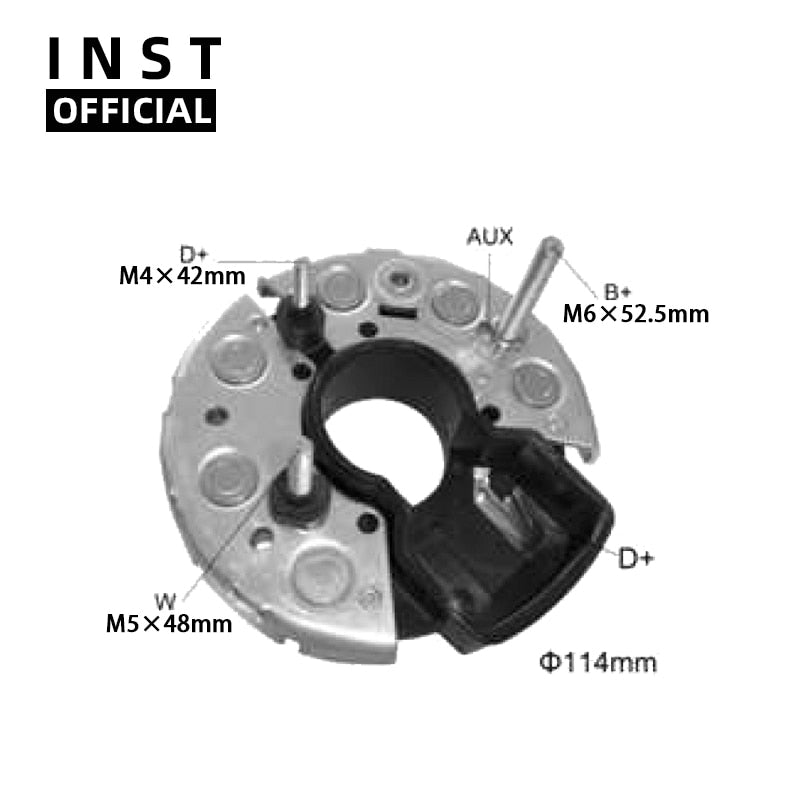 RECTIFICADOR DE ALTERNADOR BR314 1127011095 1127 011096 1127011097 1127011103 RB-07H 31-9140 131468