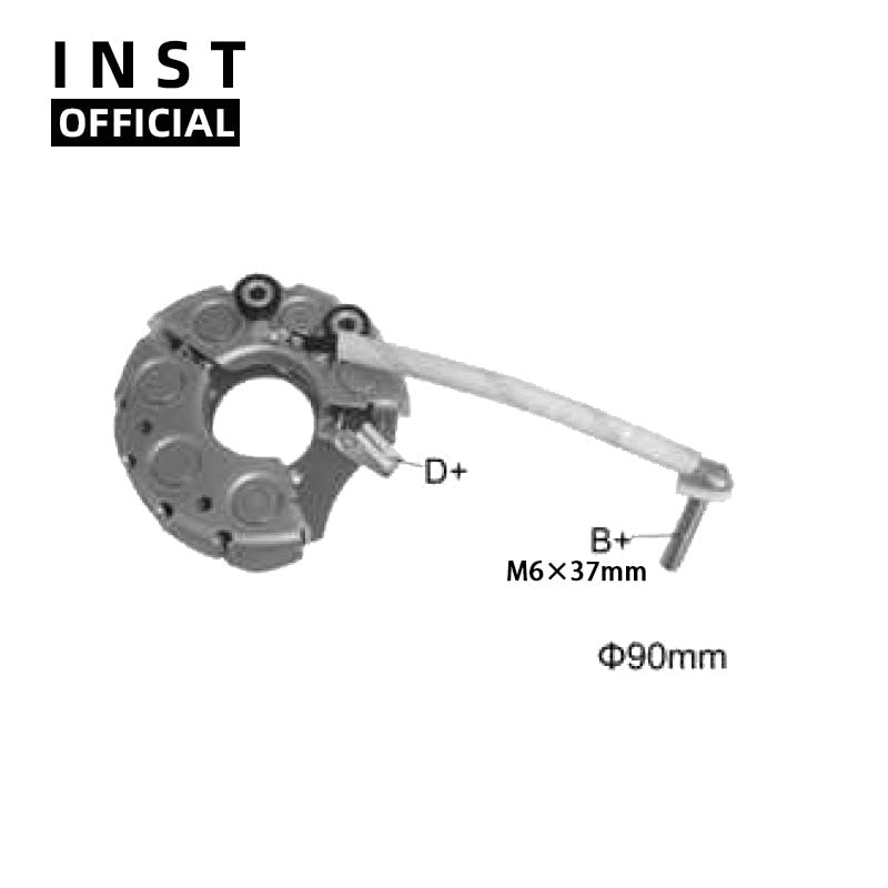 PUENTE RECTIFICADOR DE ALTERNADOR BR595 9121080595 GA1959 9120080061 9120080122 9121080931 F000LD1259