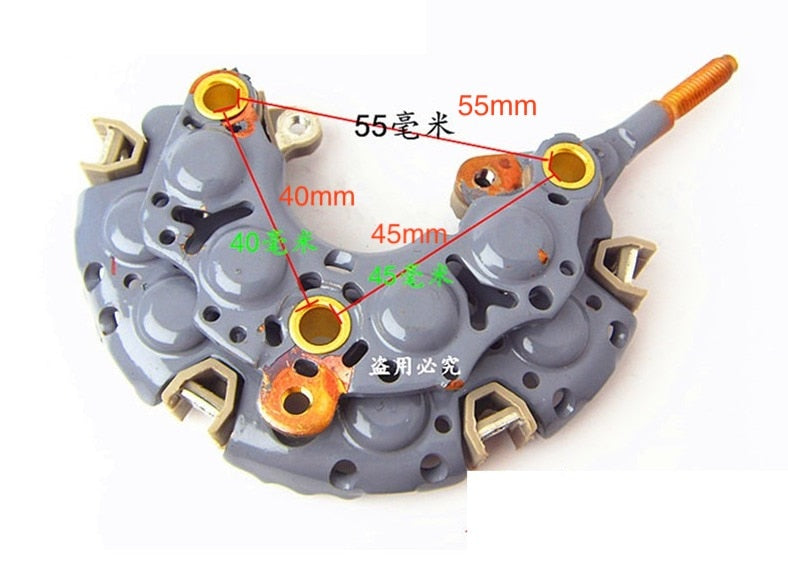 *B6-15* RCT-8156/INR402P GAUSS RECTIFICADOR O PLACA DE DIODO PARA TOYOTA CAMRY COROLLA VIOS REIZ CROWN, JEEP CHEROKEE