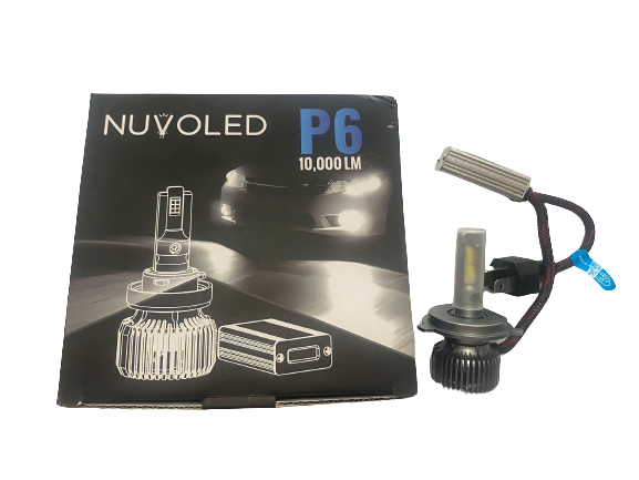 *N6* H4 LED-009-P6 NUVOLED P6 KIT LED 10,000LM 50W 9-18V