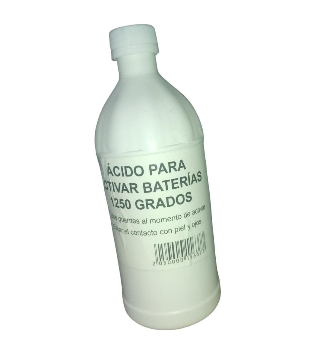 *R4* ACIDO PARA ACTIVAR BATERIAS 1250 GRADOS