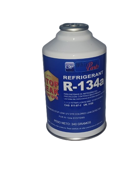 *M5* R-134a REFRIGERANTE with STOP LEAK (WHISPER PARTS) FRION