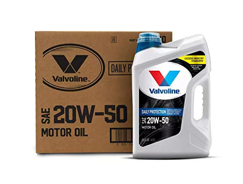 VALVOLINE 20W-50 ACEITE DE MOTOR 20W-50 EN GARRAFA DE 5QTS