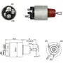 *P5* SELENOIDE TIPO BOSCH SOL-1298-BR ZM BRAZIL