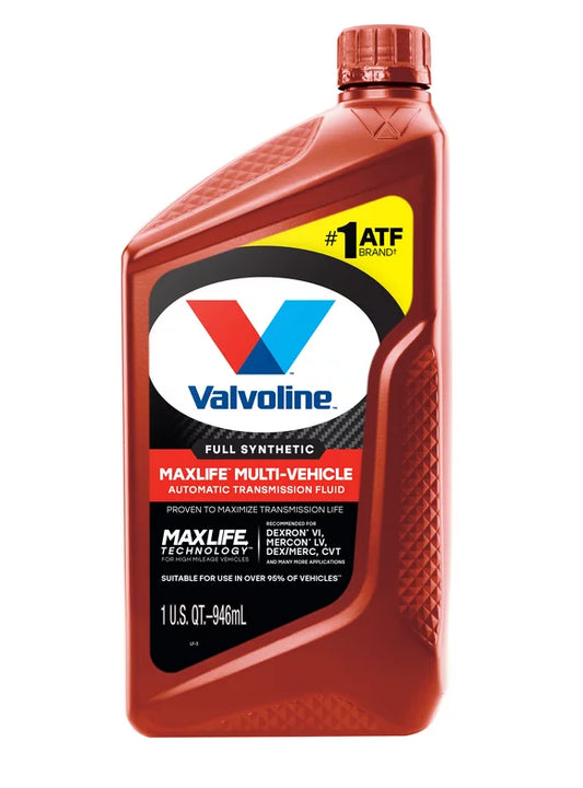 ATF (VALVOLINE) MAX LIFE ACEITE DE TRANSMISION ATF EN CUARTO