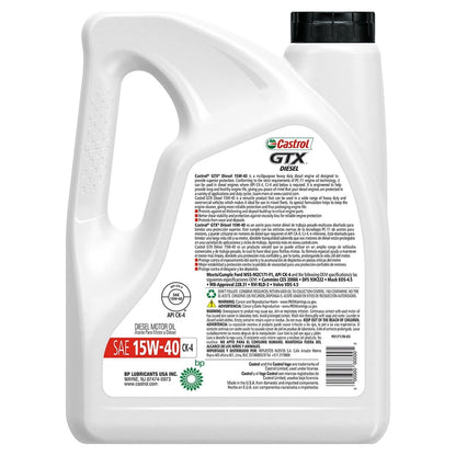 CASTROL GTX 15W-40 (GALON)CK-4/SN