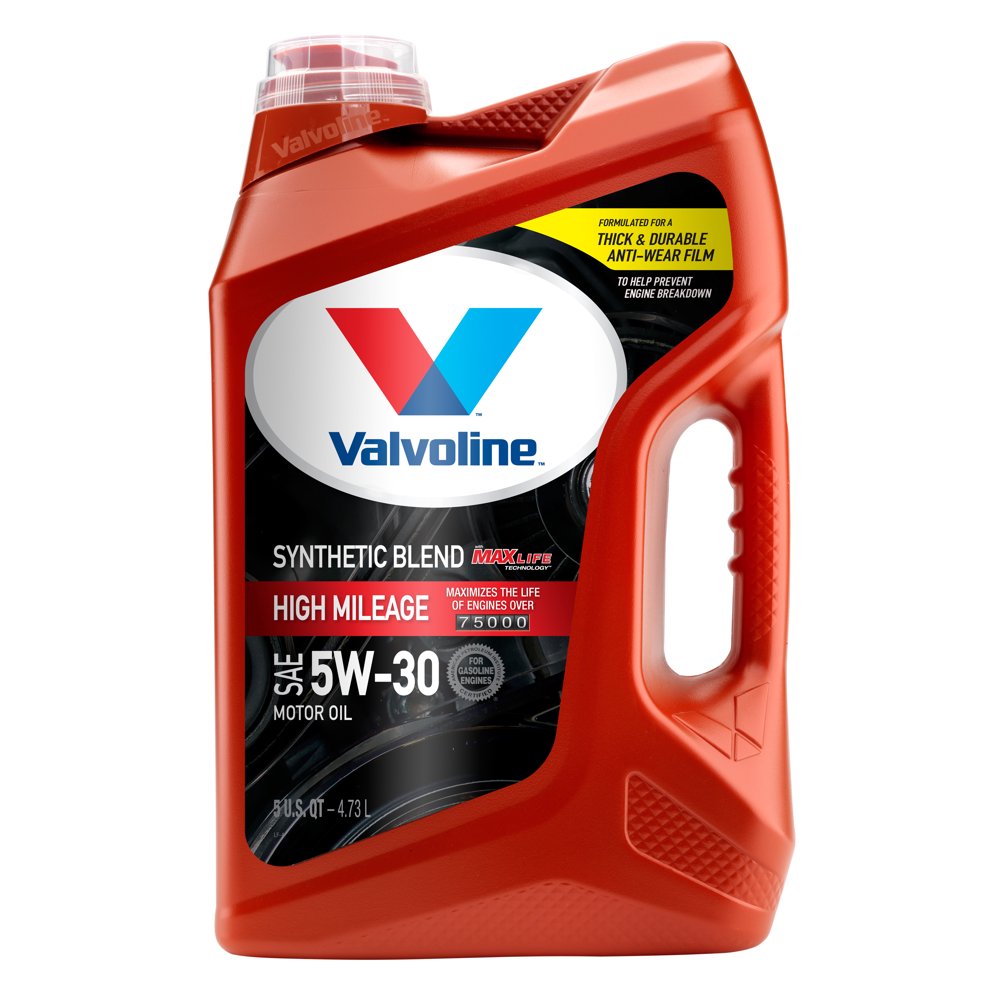 VALVOLINE™ 5W-30 5 QT ACEITE DE MOTOR DE MEZCLA SINTETICA CON TECNOLOGÍA MAXLIFE™