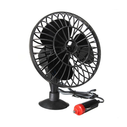 *J6* VENTILADOR PARA CARRO 6¨ 12V 2 SPEED CUSTOM 40009