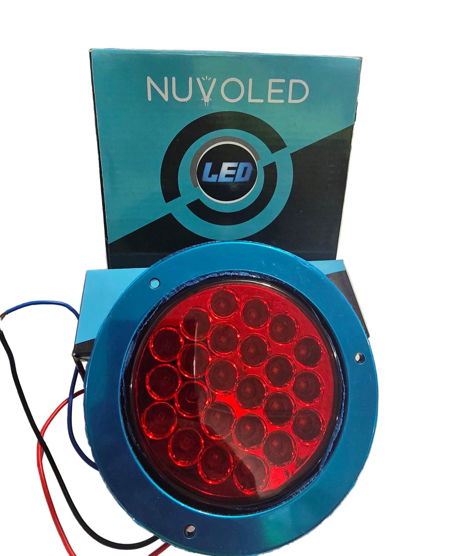 *L5* STOP REDONDO LED ROJO 12-24V STP-001 (UNIDAD) NUVOLED