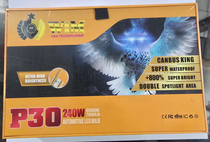 *H4* 9005-CB-LX HB3 LED P30 LED 9005 12-24V / 10000LM (CON CANBUS) - LED HEADLIGHT