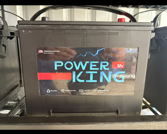 BATERIA  PK-24-600 AMP 110 POWER KING 6 MESES GARANTIA