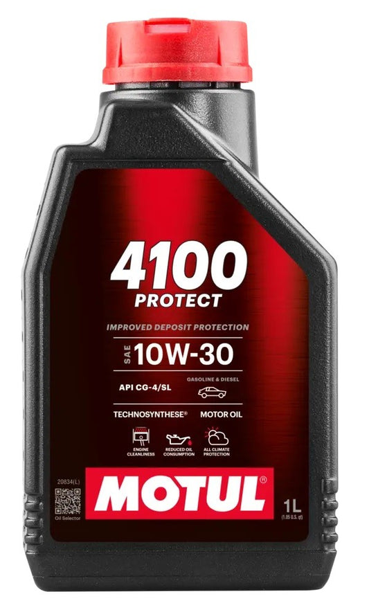 MOTUL 4100 10W-30 PROTECT 1LT MULTIGRADE GASOLINA Y DIESEL