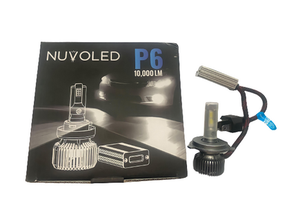 *H4* 9007 LED-011-P6 NUVOLED 10,000 P6 KIT LED 9-18V