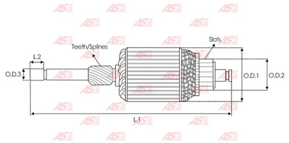 *M3* ARM-1063 (KONIGMANN) MASAS POLARES Y BOBINAS INDUCTORAS PARA: ARRANCADORES OSGR DENSO 0.9-1.4KW PARA CHRYSLER (1982-1990) DODGE (1981-1990) HONDA (1981-1991) ISUZU (1985-2002) MASSEY FERGUSON (1996-2000) TOYOTA (1975-1980)