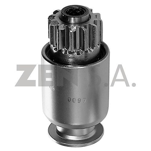 *F3* BENDIX ZEN 0097 SD-0808-BR (ZNP-18559); OEM: 1.01.0097.0;  DE LA SERIE DELCO 40MT, 42MT, 50MT; No. DIENTES: T 12, D.E PIÑÓN: G 46.3, LONG.: 120.1; UTILIZADO EN: CATERPILLAR, FORD, FREIGHTLINER, KENWORTH, VOLVO / 12-D 19-SPL CW