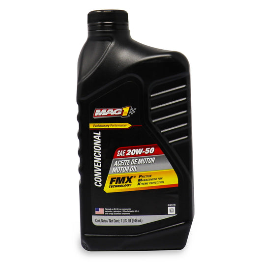 MAG1 SAE 20W-50 ACEITE DE MOTOR CONVENCIONAL (MOTOR OIL) - 1 QT