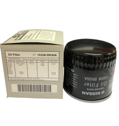 *09* FILTRO ACEITE ORIGINAL NP300, URBAN PH253/LFP2221 15208-BN30A (NISSAN GROUP)