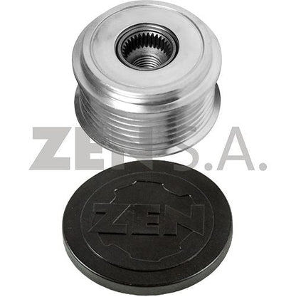 ENGI BELT TENSIONER EG10069 / TENSOR DE DISTRIBUCIÓN; POLEA DE ALTERNADOR DE RUEDA LIBRE (OAP); SE UTILIZA EN: TOYOTA YARIS 1.8 VVTi / RAV 4 III 2.0, COROLLA 1.8