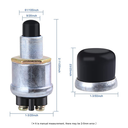 SW-0522 BOTÓN DE ENCENDIDO DEL MOMENTÁNEO 20 AMP 12V / 24V