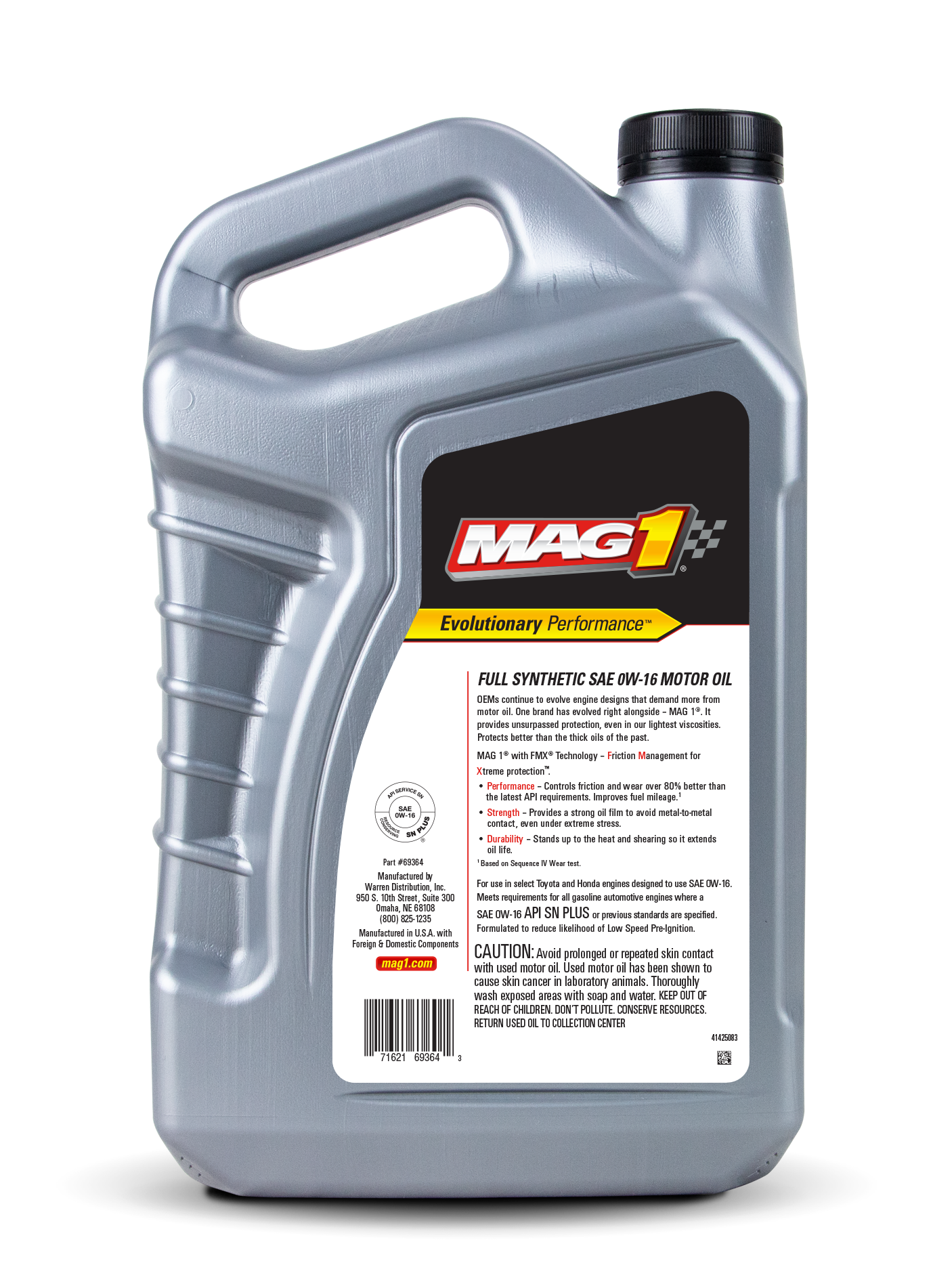 MAG1 ACEITE DE MOTOR COMPLETAMENTE SINTÉTICO