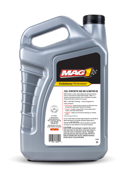 MAG1 ACEITE DE MOTOR COMPLETAMENTE SINTÉTICO