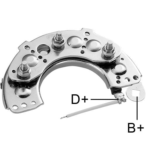 REGITAR RH-02 RECTIFICADOR O PLACA DE DIODOS DE ALTERNADOR CHEVY LUV LINEA ISUZU (PICKUP) NISSAN ALT. HITACHI LR140-130B 55A 6X35A (DIODOS AVALANCHE)