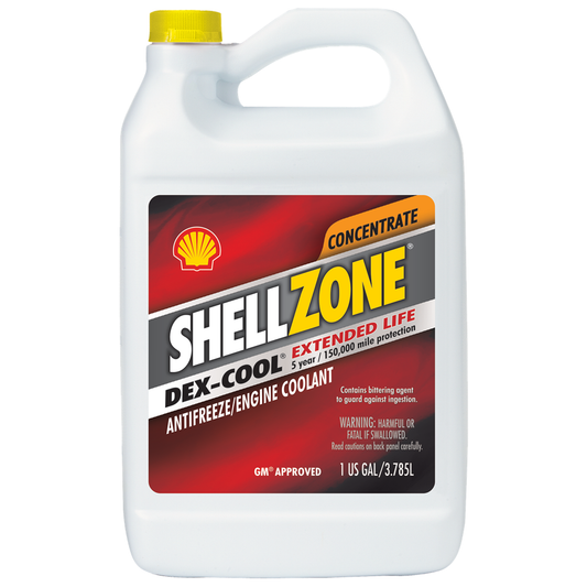 SHELL ZONE DEX-COOL ANTIFREEZE/ENGINE COOLANT