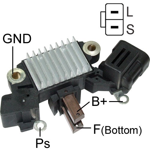 *S6*-23* IH738 IH748 ( REGULADOR DE VOLTAJE 12V: ISUZU NPR 2003-06 DE NISSAN PATHFINDER SENTRA EXTERRA ALTIMA FRONTIER